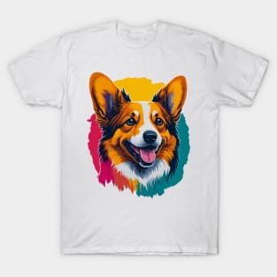 Corgi Portrait T-Shirt